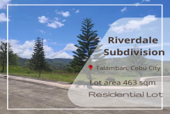 Prime Residential Lot For Sale at Riverdale Subdivision Talamban