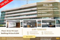 COMMERCIAL OFFICE PDI Condominium in Banilad Cebu City